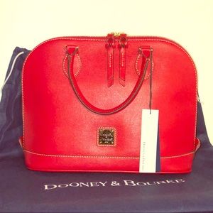 Dooney and Bourke Zip Zip Saffiano Satchel